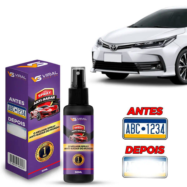 Placa Invisível – Spray Anti-Radar 30ML
