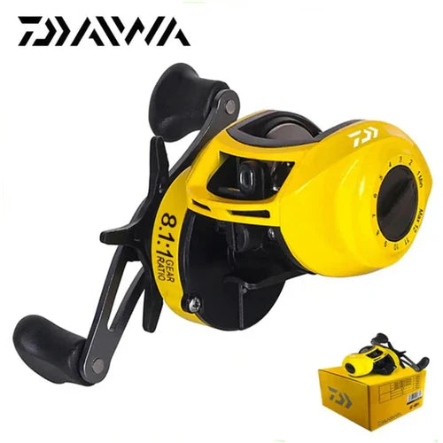 Carretilha Daiwa 18KG Drag 12+1 Rolamentos Anti-Cabeleira + Óculos SHIMANO de BRINDE!